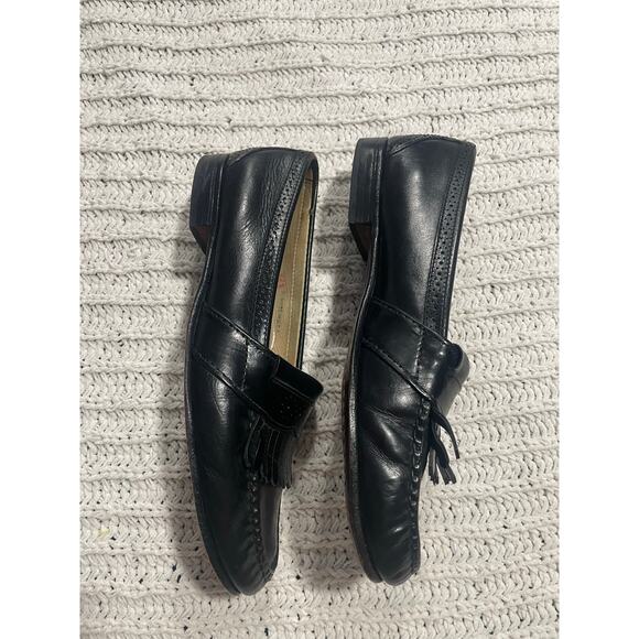 Cole Haan Slip On Dress Loafers USA Made Mens Size 9 Black Leather 30325 1367 main image 9